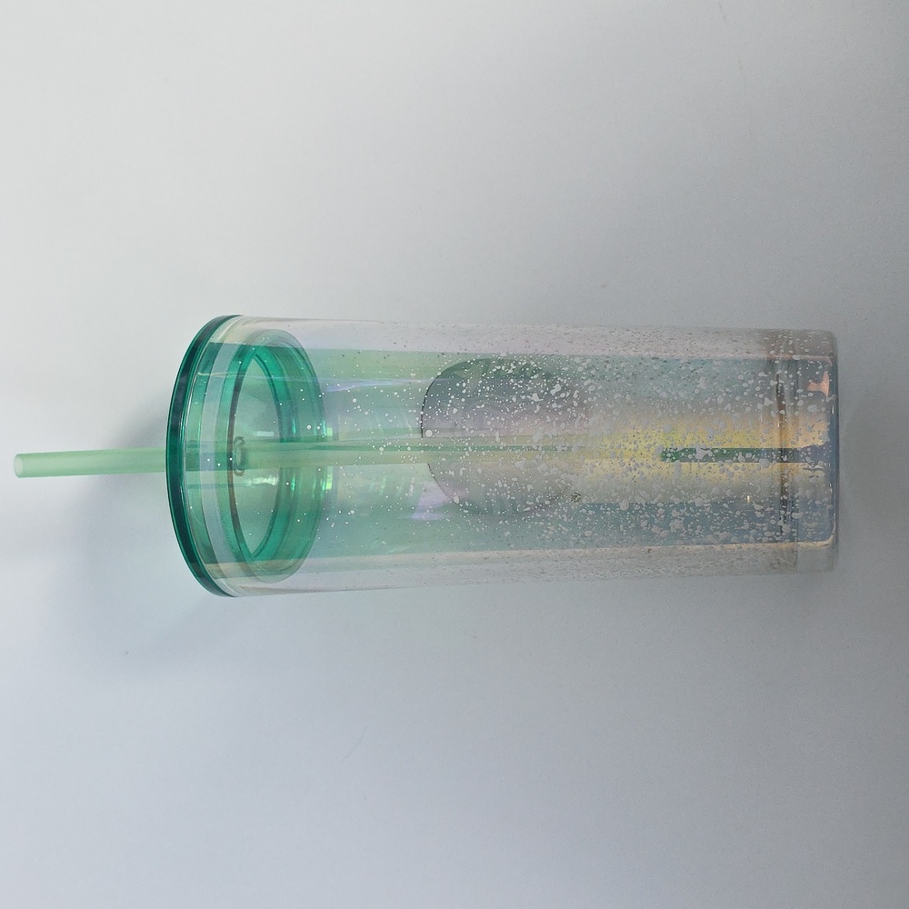 Starbucks Glass Tumbler - Travel To Go Cold Cup Glass Tumbler - Picture 2 of 5